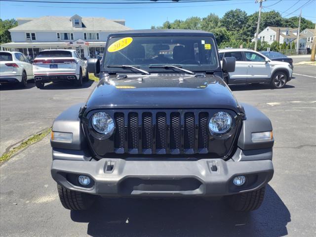 used 2021 Jeep Wrangler Unlimited car, priced at $27,668