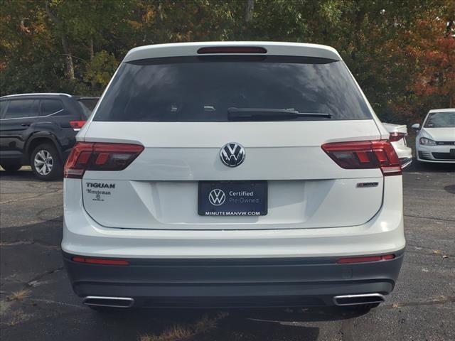 used 2021 Volkswagen Tiguan car, priced at $19,722