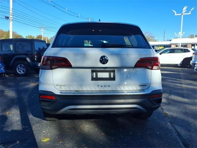 used 2023 Volkswagen Taos car, priced at $19,224