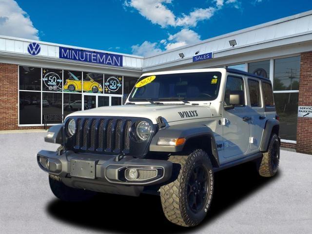 used 2021 Jeep Wrangler Unlimited car, priced at $29,270