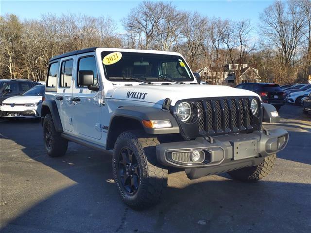 used 2021 Jeep Wrangler Unlimited car, priced at $30,820