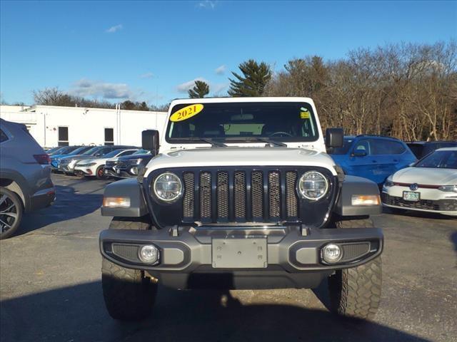 used 2021 Jeep Wrangler Unlimited car, priced at $30,820