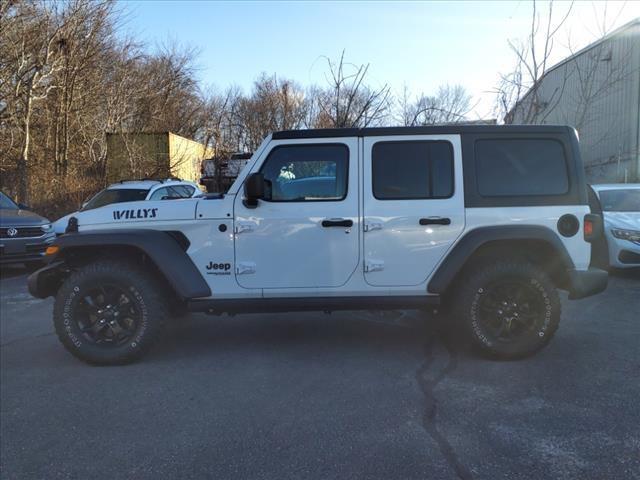 used 2021 Jeep Wrangler Unlimited car, priced at $30,820