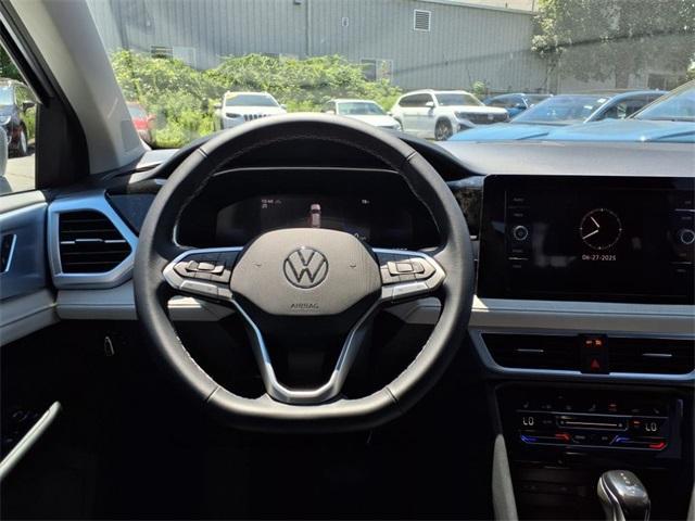new 2025 Volkswagen Taos car, priced at $31,100