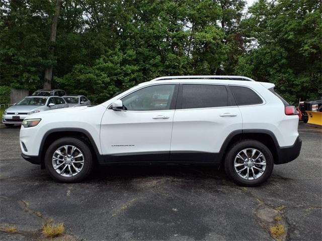 used 2021 Jeep Cherokee car, priced at $22,500