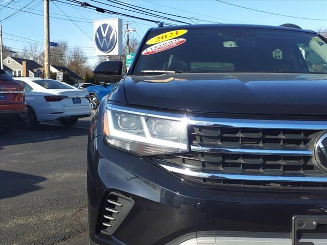 used 2021 Volkswagen Atlas car, priced at $26,500