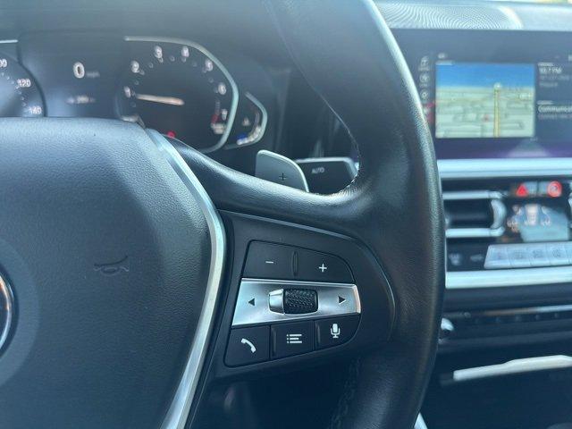 used 2021 BMW 330 car, priced at $28,387