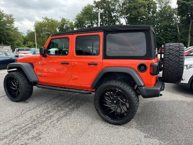 used 2019 Jeep Wrangler Unlimited car, priced at $31,998