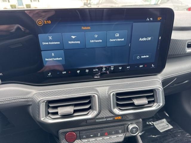 new 2025 Ford Mustang car, priced at $56,619