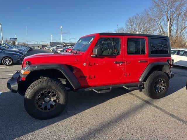 used 2020 Jeep Wrangler Unlimited car, priced at $28,998