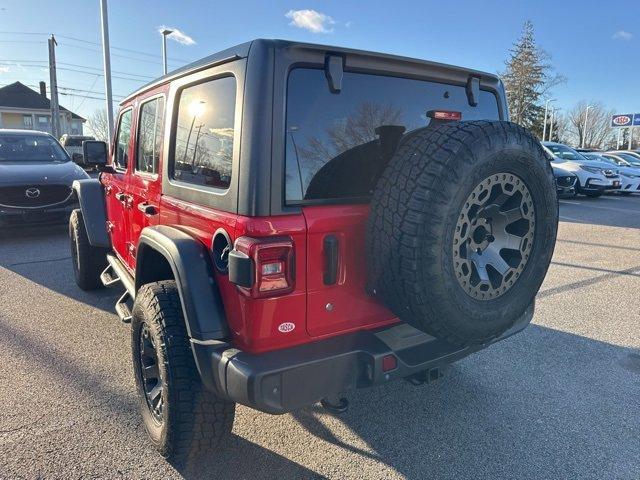 used 2020 Jeep Wrangler Unlimited car, priced at $28,998