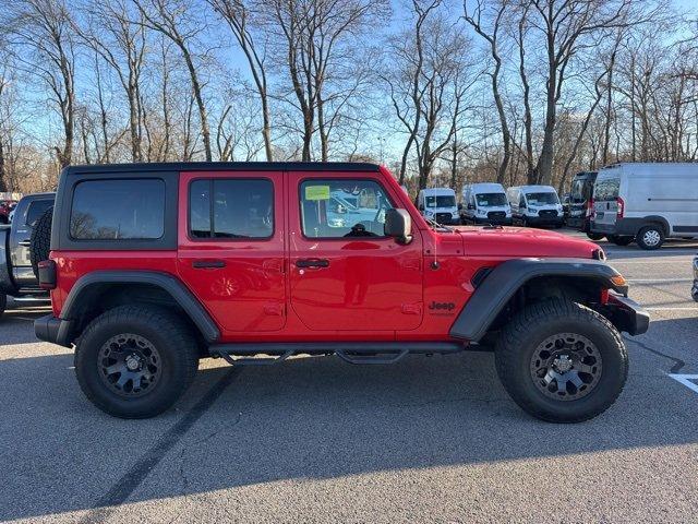 used 2020 Jeep Wrangler Unlimited car, priced at $28,998