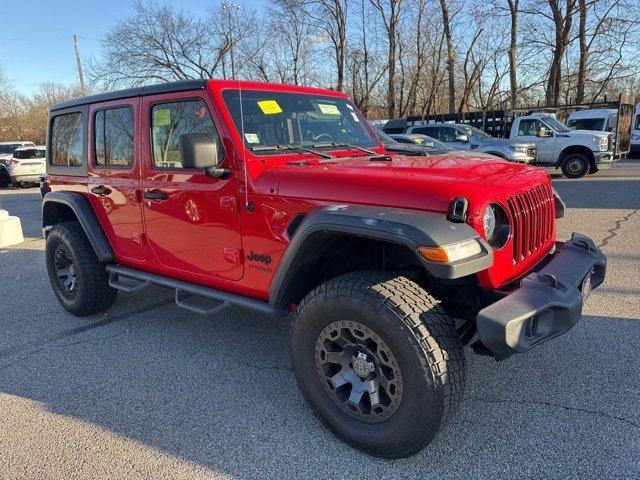 used 2020 Jeep Wrangler Unlimited car, priced at $28,998