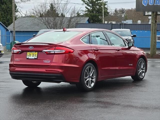 used 2019 Ford Fusion Hybrid car, priced at $18,995