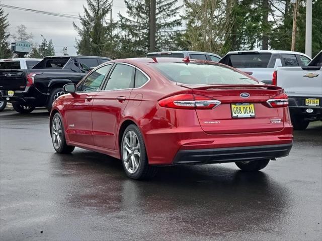 used 2019 Ford Fusion Hybrid car, priced at $18,995