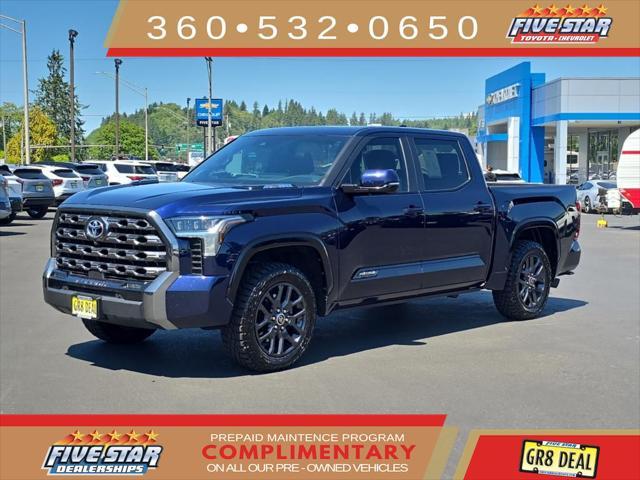 used 2022 Toyota Tundra Hybrid car, priced at $43,999