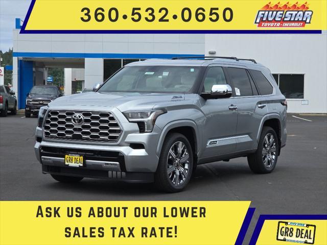 new 2025 Toyota Sequoia car, priced at $81,003