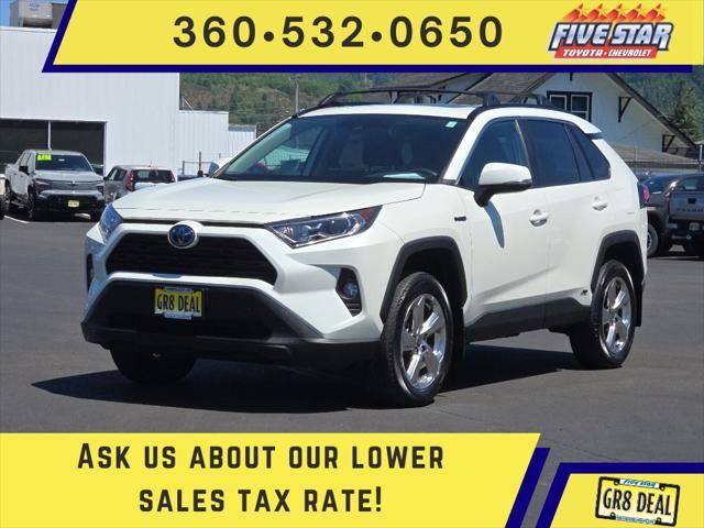 used 2021 Toyota RAV4 Hybrid car