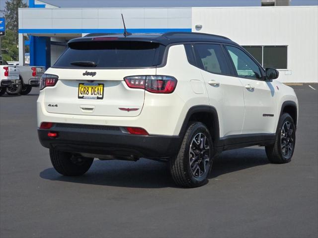 used 2021 Jeep Compass car, priced at $17,788