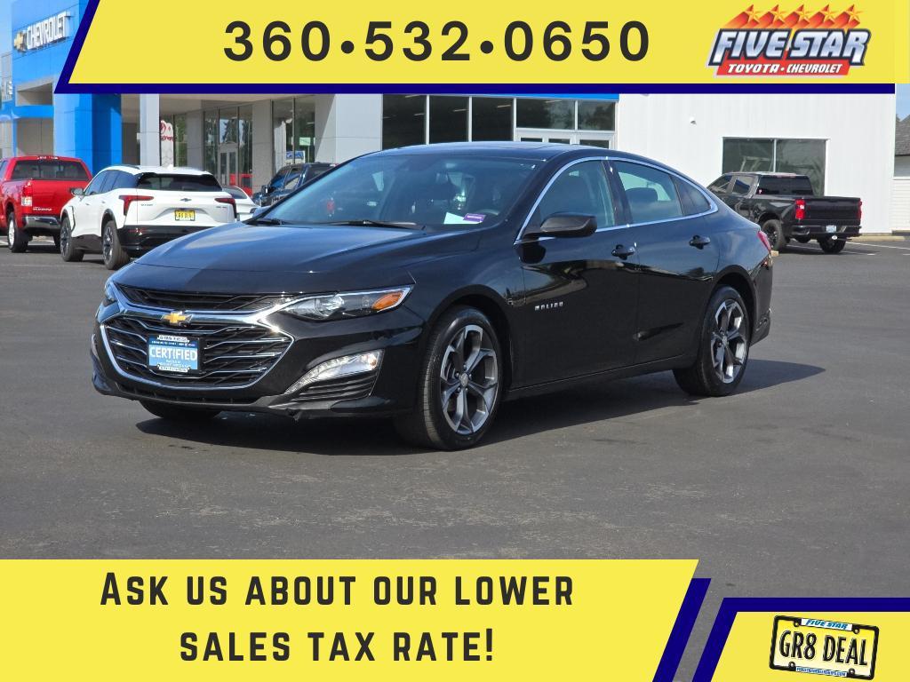 used 2024 Chevrolet Malibu car, priced at $21,987