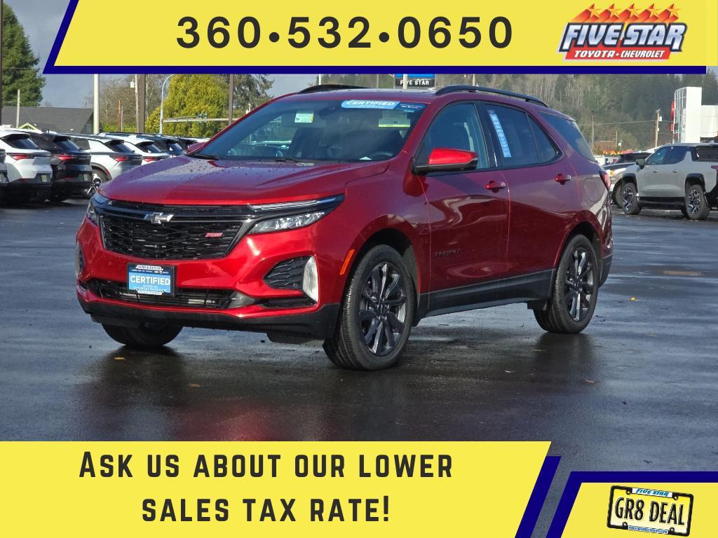 used 2024 Chevrolet Equinox car, priced at $30,987