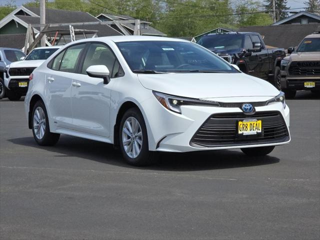 new 2025 Toyota Corolla Hybrid car, priced at $27,250