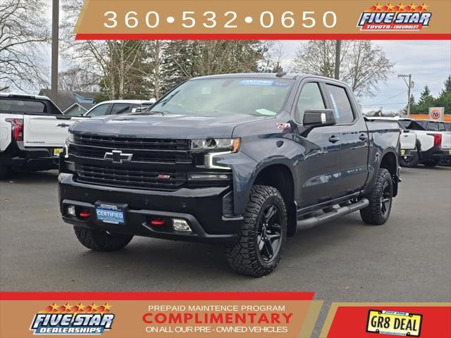 used 2021 Chevrolet Silverado 1500 car, priced at $45,095