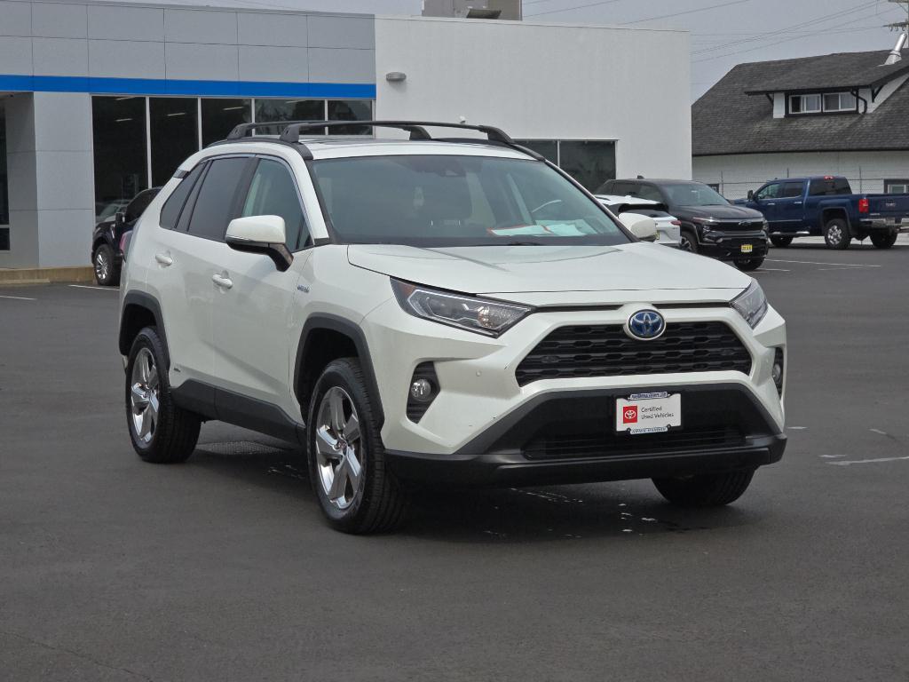 used 2021 Toyota RAV4 Hybrid car, priced at $31,987