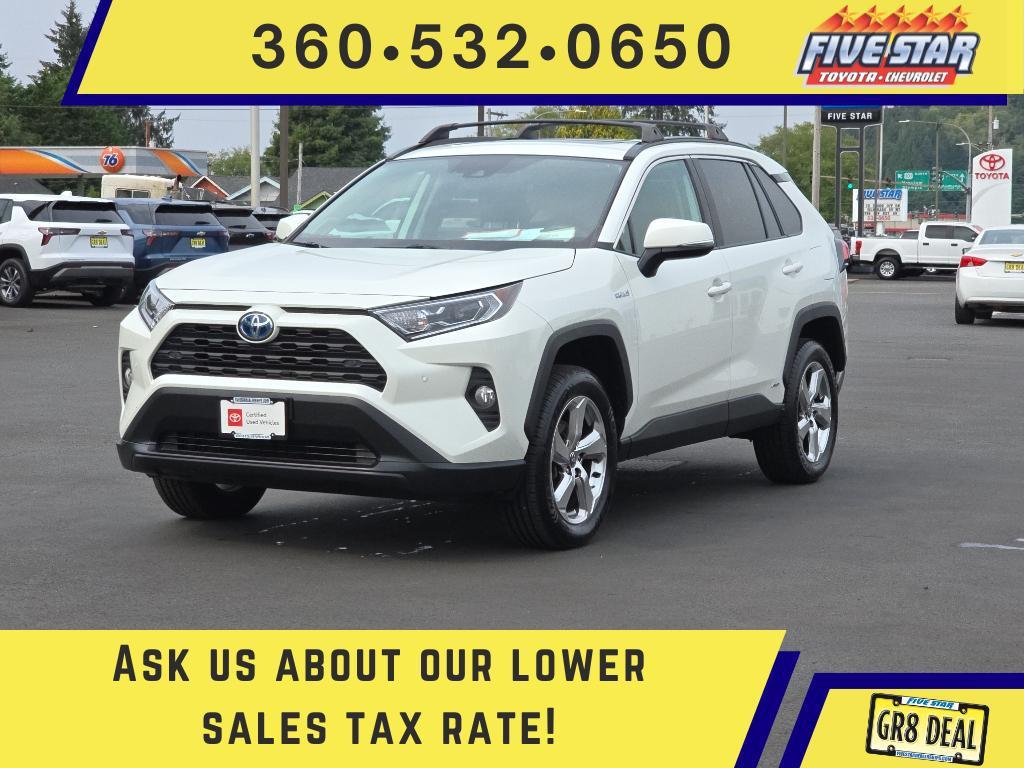 used 2021 Toyota RAV4 Hybrid car, priced at $31,987