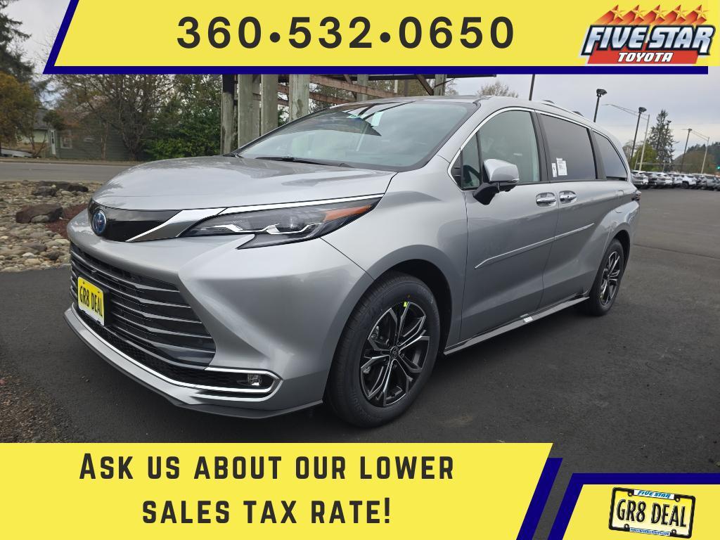 new 2025 Toyota Sienna car, priced at $60,379
