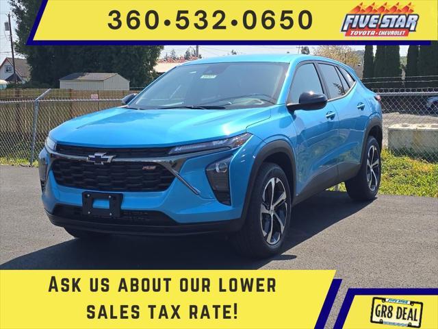 new 2025 Chevrolet Trax car, priced at $24,585