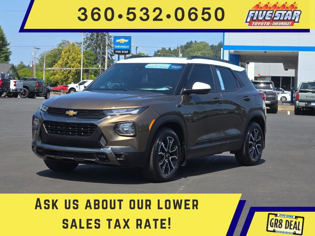 used 2022 Chevrolet TrailBlazer car, priced at $19,987