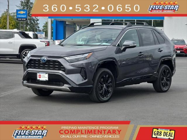 used 2022 Toyota RAV4 Hybrid car, priced at $35,499