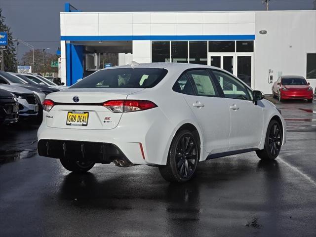 new 2025 Toyota Corolla Hybrid car, priced at $26,010