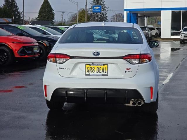 new 2025 Toyota Corolla Hybrid car, priced at $26,010