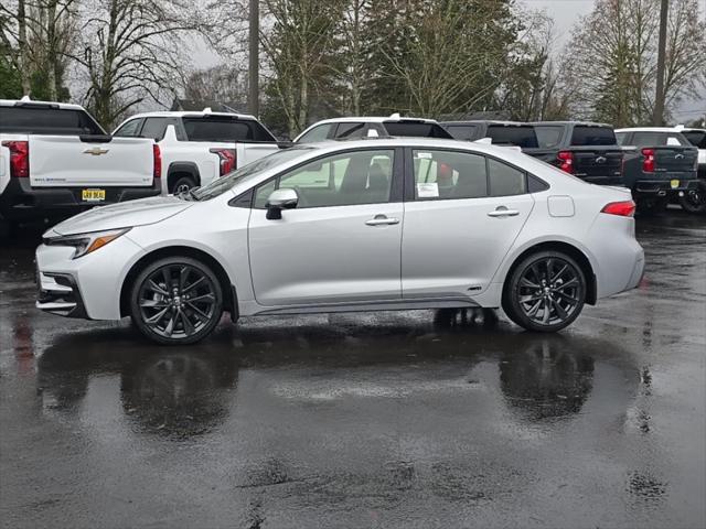 new 2025 Toyota Corolla Hybrid car, priced at $31,603