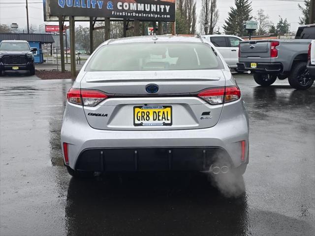 new 2025 Toyota Corolla Hybrid car, priced at $31,603