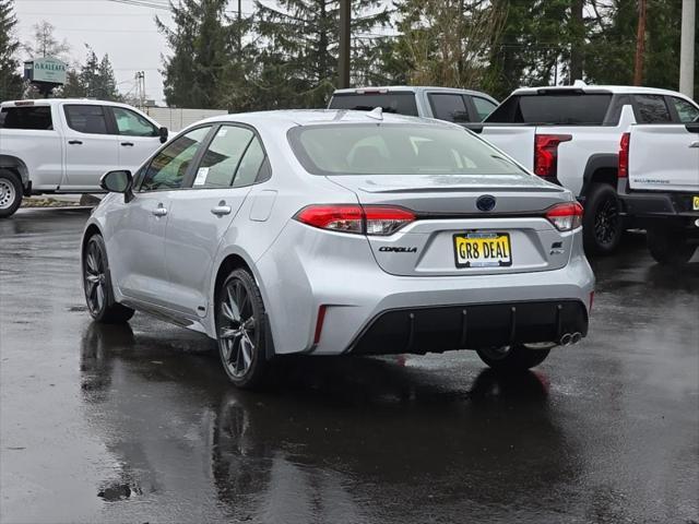 new 2025 Toyota Corolla Hybrid car, priced at $31,603