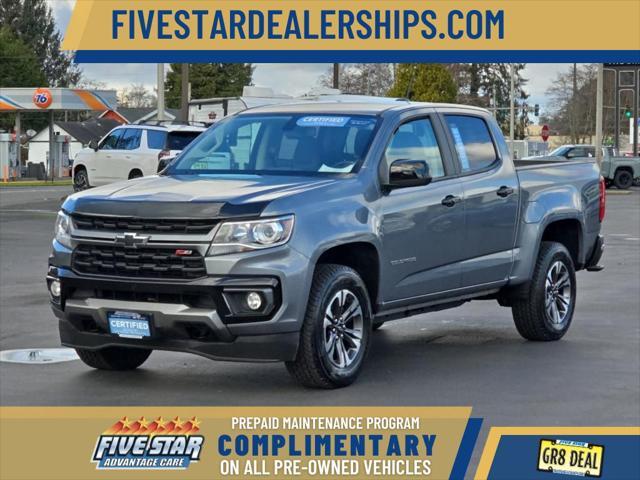 used 2021 Chevrolet Colorado car, priced at $32,496