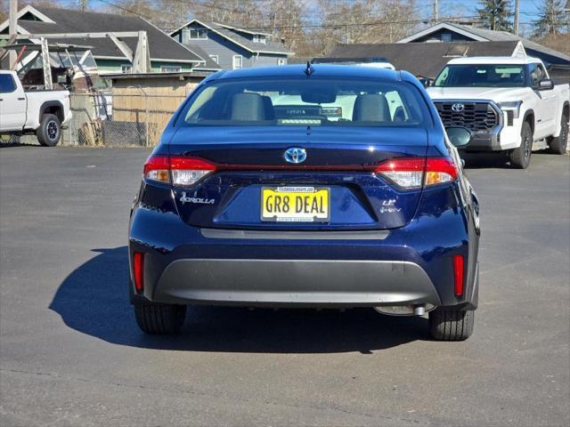 new 2025 Toyota Corolla Hybrid car, priced at $27,257