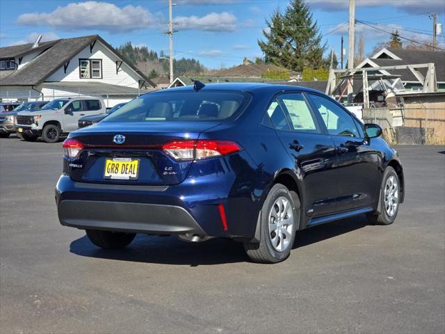 new 2025 Toyota Corolla Hybrid car, priced at $27,257