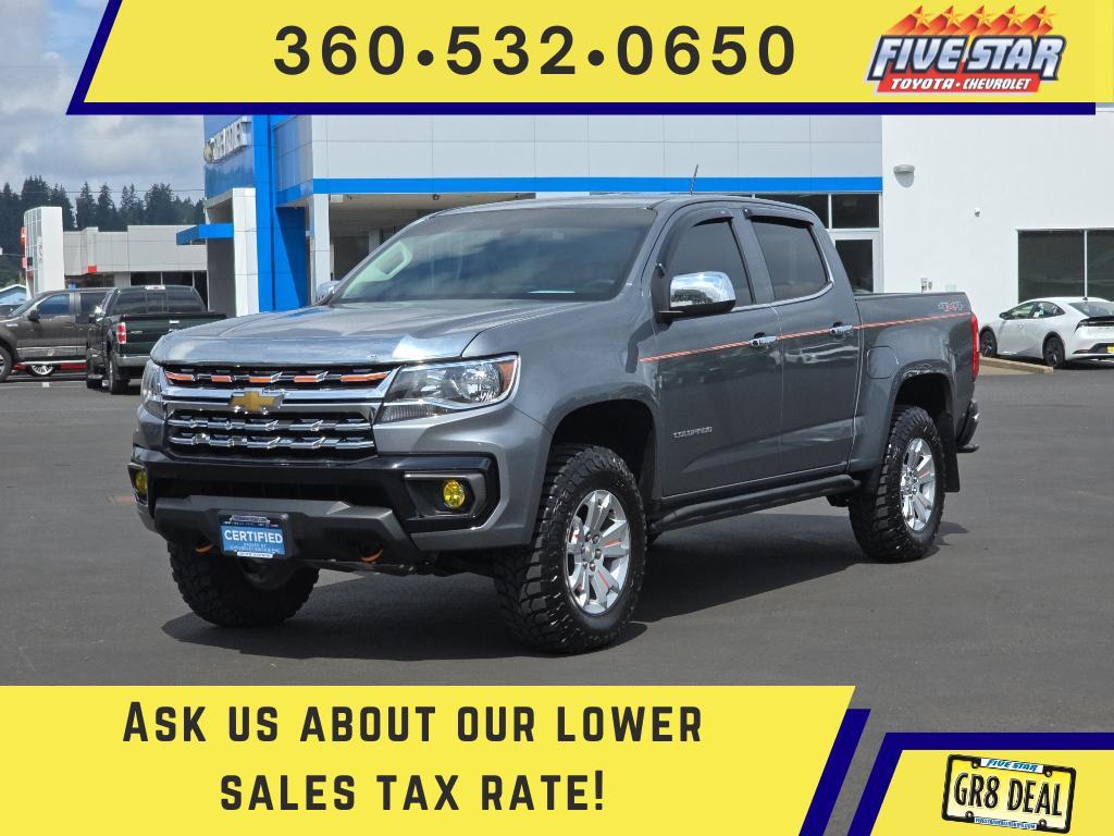 used 2022 Chevrolet Colorado car, priced at $32,487