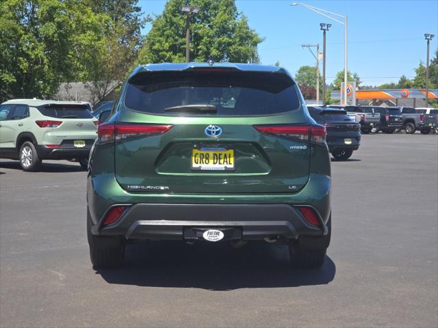 used 2023 Toyota Highlander Hybrid car, priced at $41,295
