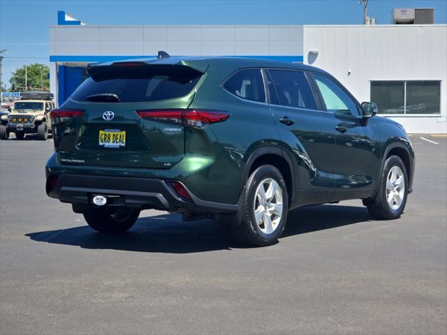 used 2023 Toyota Highlander Hybrid car, priced at $41,295