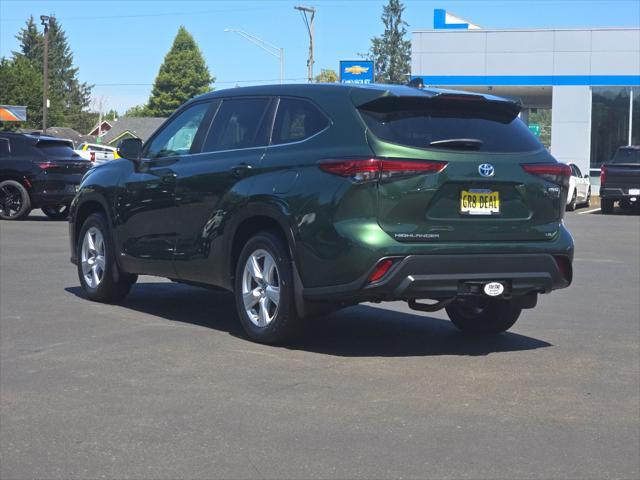 used 2023 Toyota Highlander Hybrid car, priced at $41,295