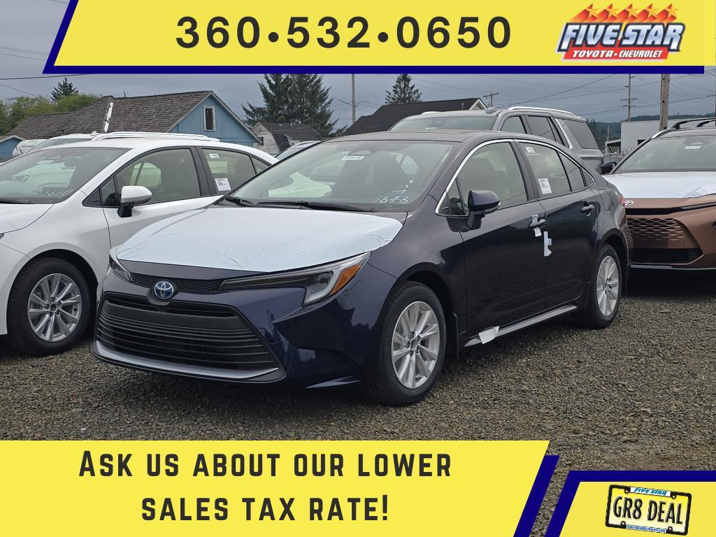 new 2025 Toyota Corolla Hybrid car, priced at $28,796