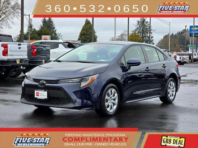 used 2021 Toyota Corolla car, priced at $17,495