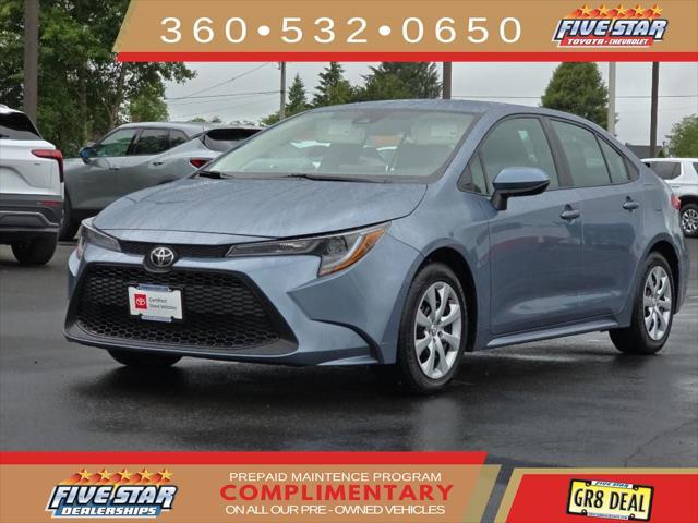 used 2022 Toyota Corolla car, priced at $19,294