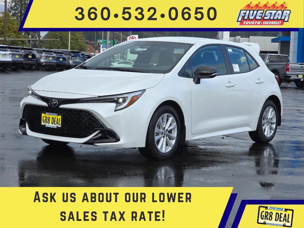 new 2026 Toyota Corolla car, priced at $25,475