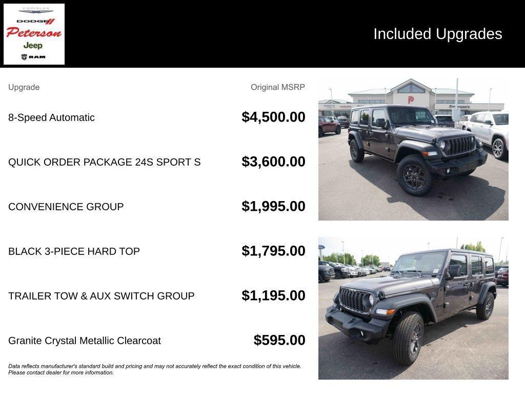 new 2025 Jeep Wrangler car, priced at $41,086